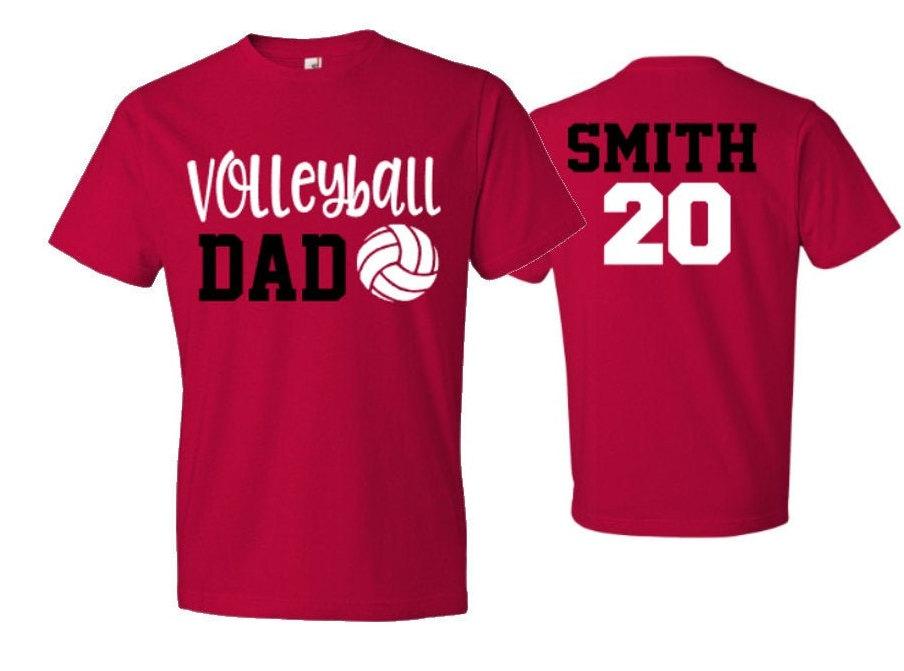 Volleyball Dad Shirt | Volleyball Shirt | Volleyball Spirit Wear | That&#39;s My Girl | Customize Colors