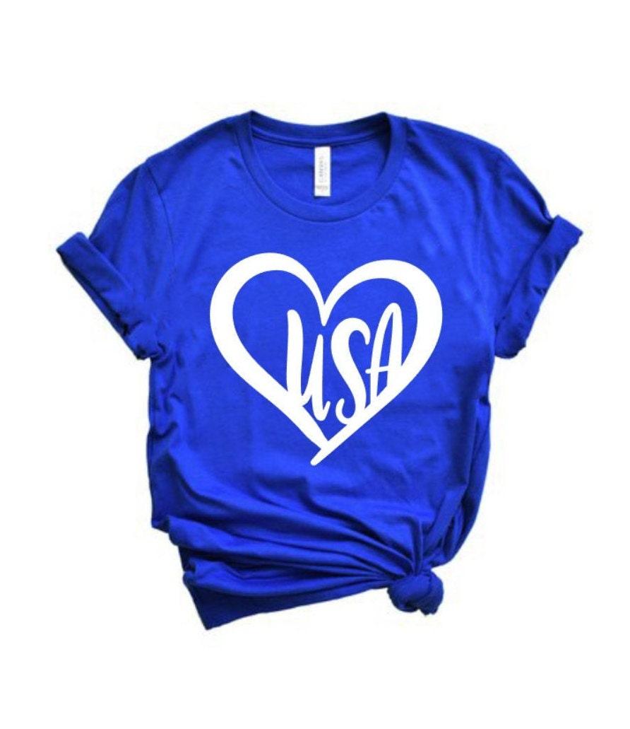 USA Shirt | Memorial Day Shirt | Patriotic Shirt | Merica&#39; | Red White And Blue Shirt | 4th of July Shirt | Youth or Adult