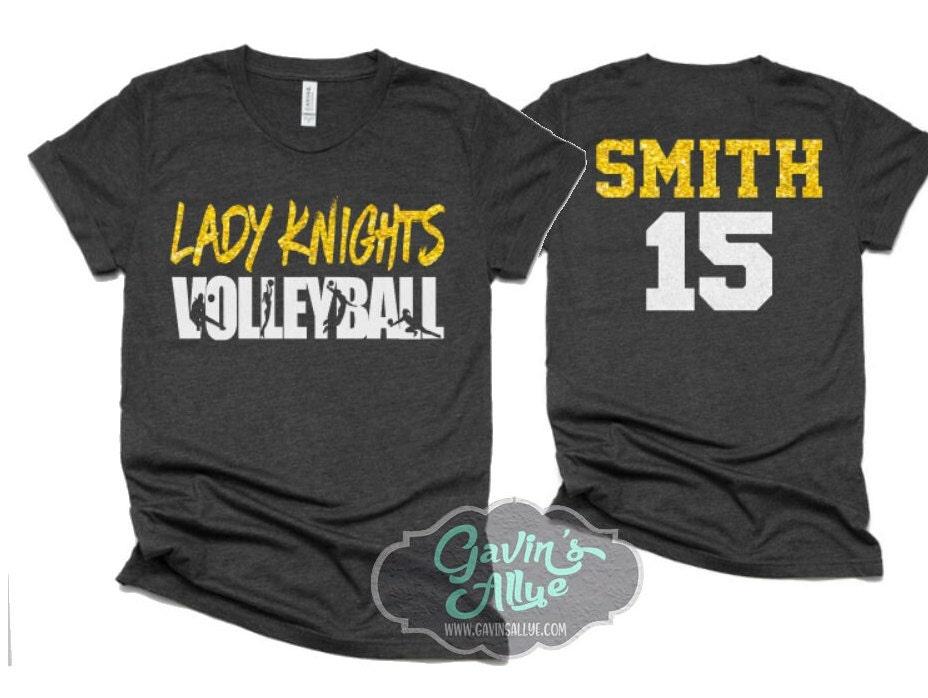 Glitter Volleyball Shirt | Volleyball Shirt | Volleyball Bling | Volleyball Spirit Wear | Bella Canvas T-shirt