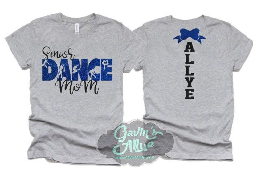 Glitter Dance Tshirt |  Dance Mom Shirt | Short Sleeve Dance Mom T-Shirt | Bella Canvas Dance Shirt | Customize Colors