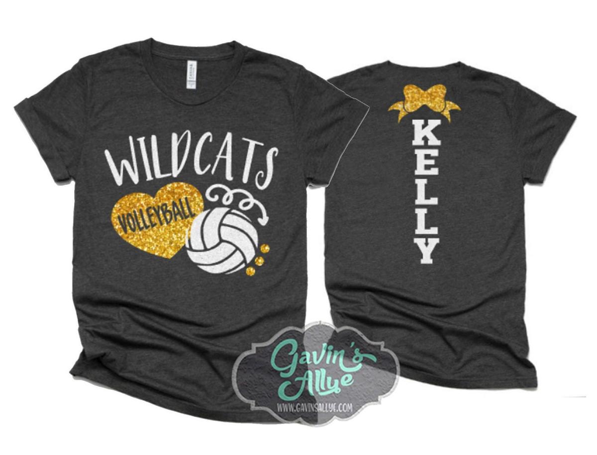 Glitter Volleyball Shirt | Volleyball Shirts | Volleyball Bling | Volleyball Mom Shirts | Bella Canvas T-shirt | Youth and Adult