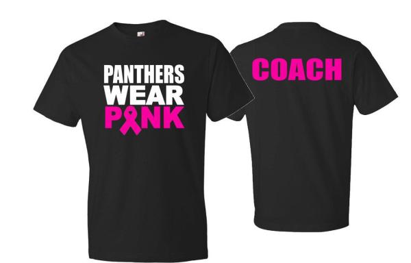 Adult Team Name Wear Pink Shirt| Short Sleeve T-shirt |Cancer Awareness