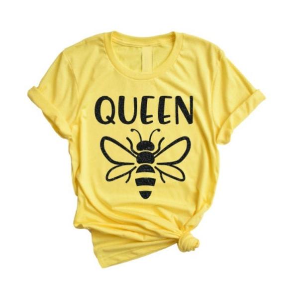 Queen Bee Shirt | Bee Shirt | Bumble Bee Shirt | Southern Sayings | Queen Shirt | Youth or Adult