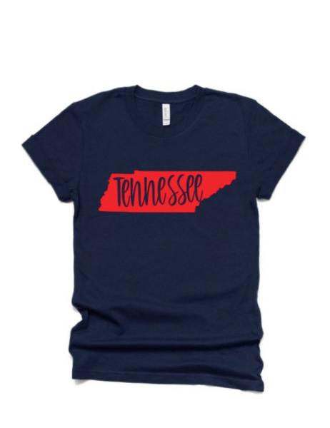 Tennessee Shirt | Tennessee  Home Tee | Tennessee Shirt | Tennessee  T-shirt | Tennessee  Tshirt | State Shirt | Youth or Adult