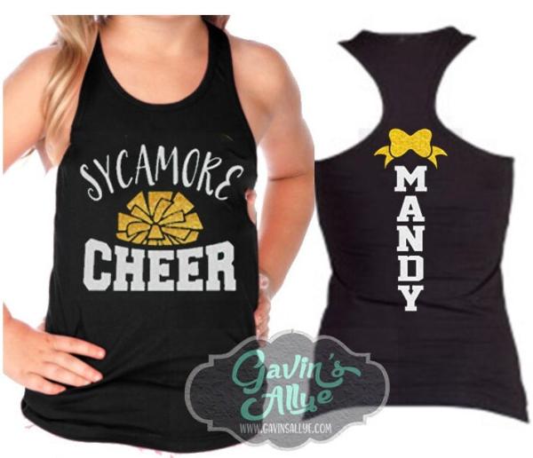 Glitter Cheer Sister Tank | Cheer Tank
