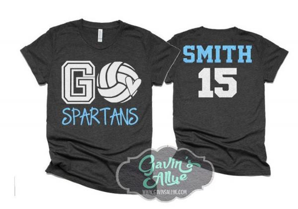 Glitter Volleyball Shirt | Volleyball Shirts | Volleyball Bling | Volleyball Mom Shirts | Bella Canvas T-shirt | Youth and Adult